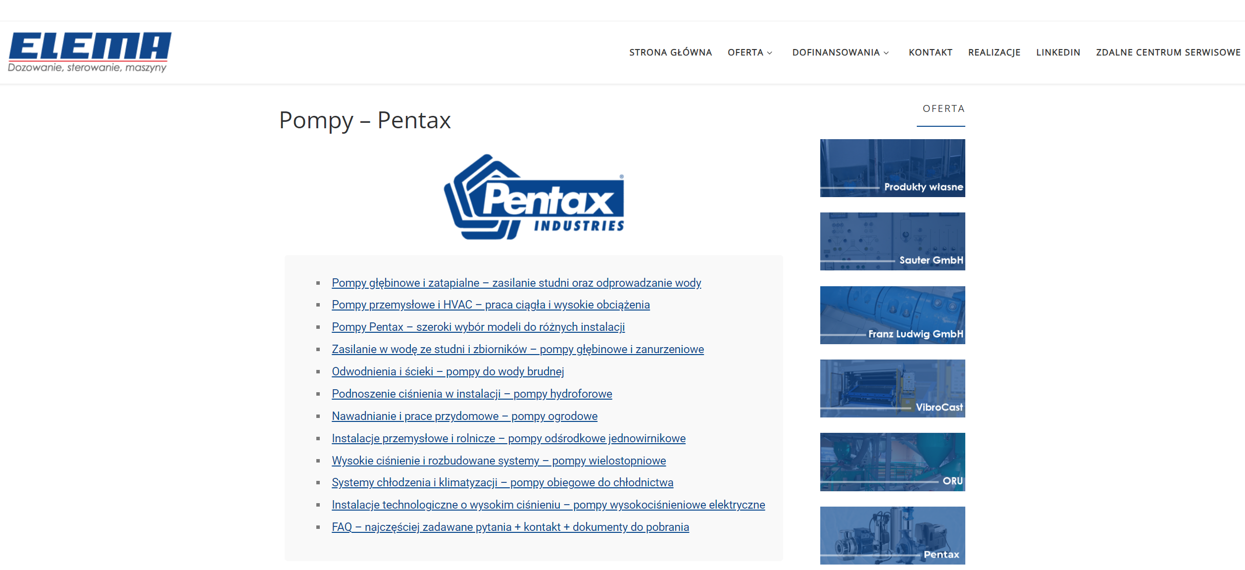 Pompy Pentax w instalacjach przemysłowych - gdzie znajdują zastosowanie?