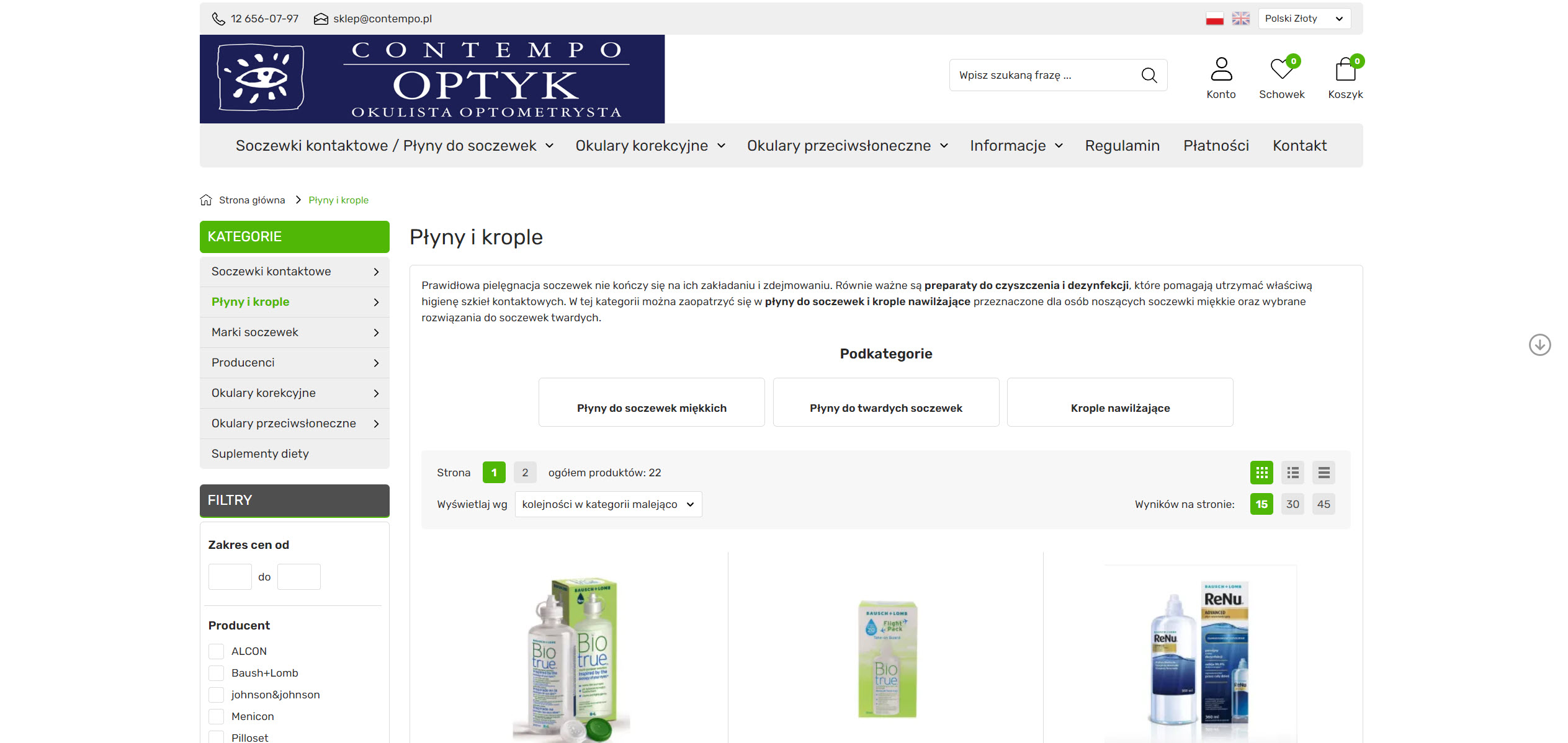 Płyny do soczewek dla wrażliwych oczu - na jakie składniki warto zwrócić uwagę?