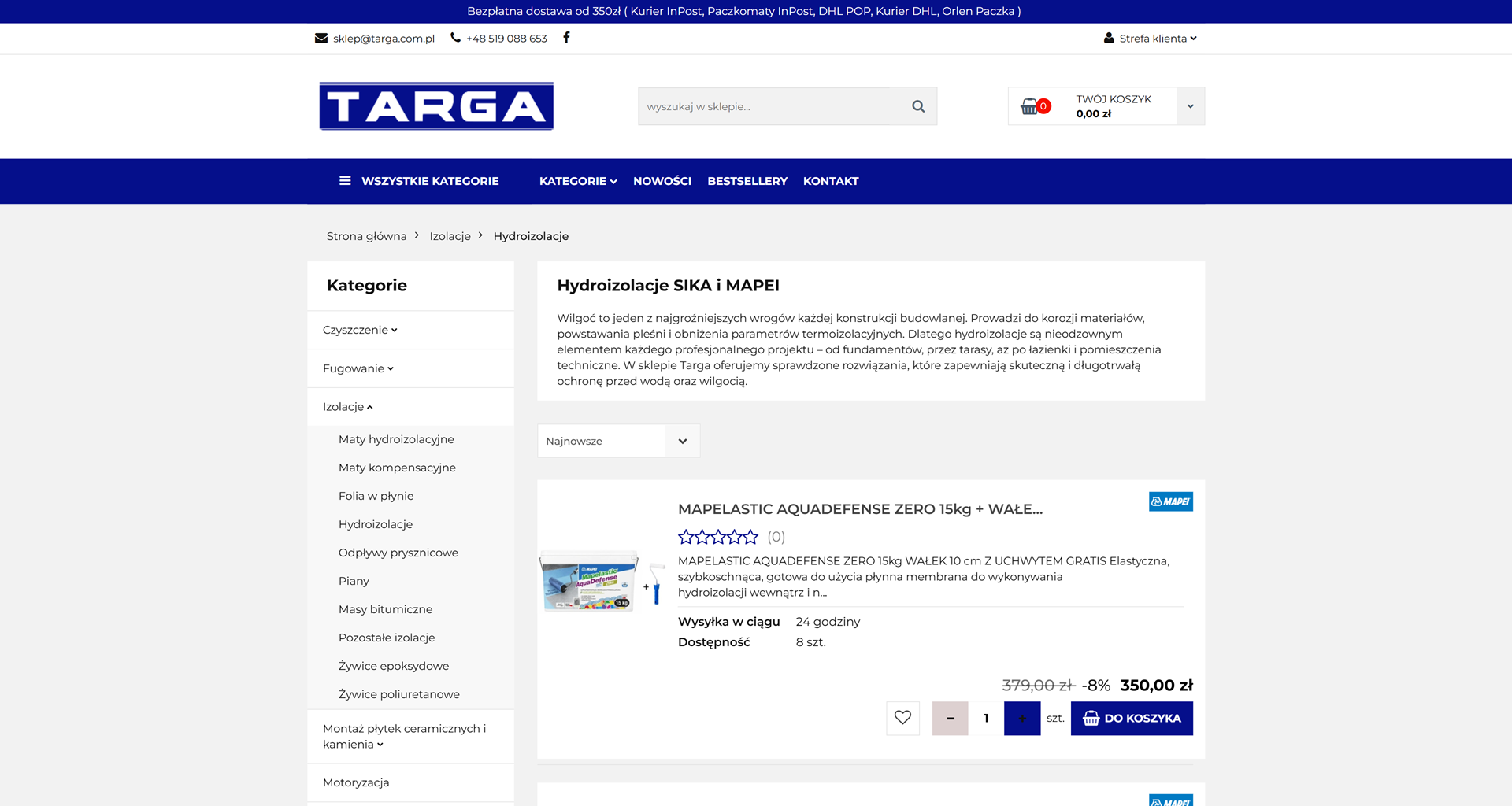 Na co zwrócić uwagę, porównując hydroizolacje Sika do fundamentów, dachu i pomieszczeń mokrych?