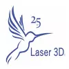 Laser 3D logo