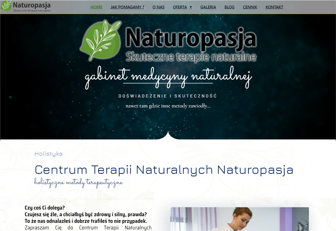 Medycyna naturalna Częstochowa Naturopasja cover
