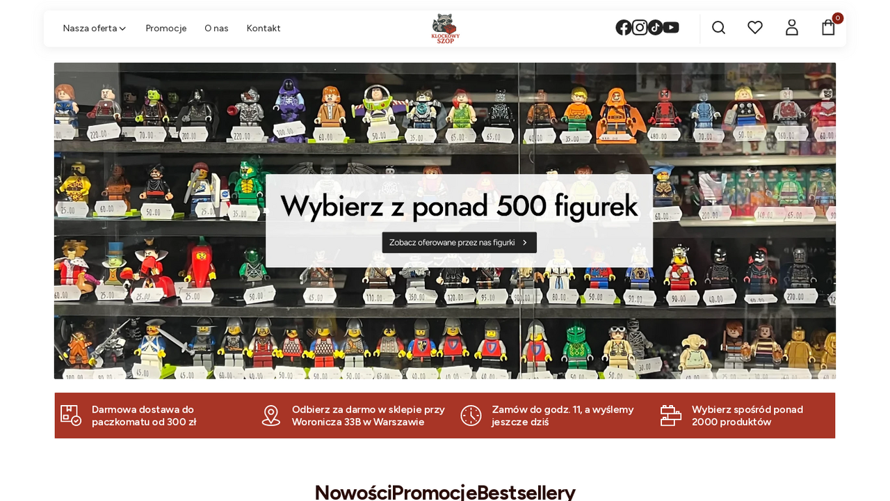 Klockowy Szop - Figurki LEGO cover
